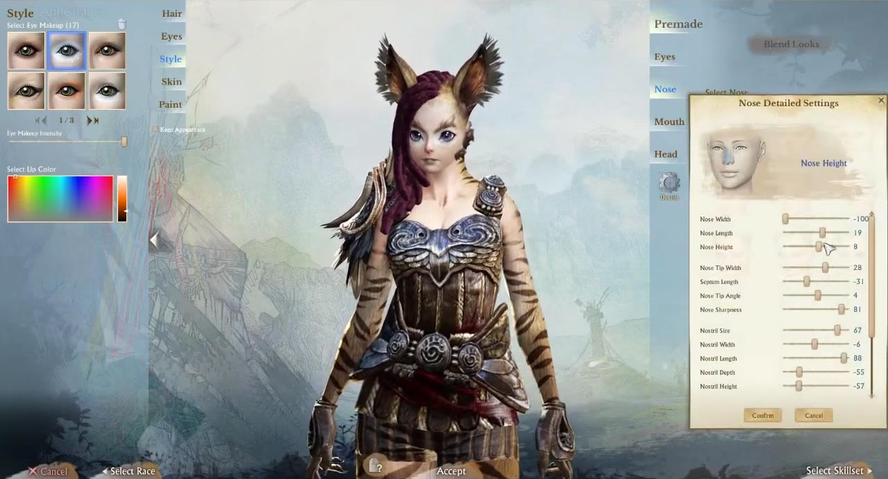 Archeage character creation